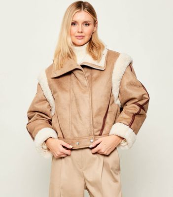 Kurtka damska zimowa BOSS ORANGE ze sklepu: Gomez Fashion Store w kategorii: Kurtki damskie - zdjęcie 874714-BD9-10338_BO255W000019222
