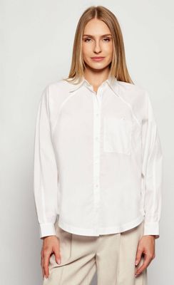 Koszula damska na zimę BOSS ORANGE ze sklepu: Gomez Fashion Store w kategorii: Koszule damskie - zdjęcie 874714-BD9-10338_BO255W000030100