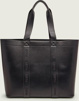 Shopper bag na zimę HUGO ze sklepu: Gomez Fashion Store w kategorii: Torby Shopper bag - zdjęcie 874714-BD9-10338_BU255W000014002