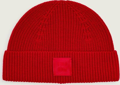 Czapka zimowa damska na zimę HUGO ze sklepu: Gomez Fashion Store w kategorii: Czapki zimowe damskie - zdjęcie 874714-BD9-10338_BU255W000018619