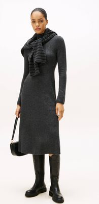 Sukienka na jesień Tommy Hilfiger ze sklepu: Gomez Fashion Store w kategorii: Sukienki - zdjęcie 874714-BD9-10338_TH255W000214O47