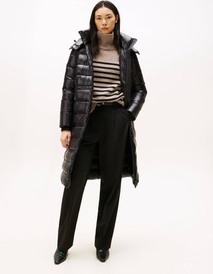 Tommy Hilfiger - Płaszcz damski ze sklepu: Gomez Fashion Store w kategorii: Płaszcze damskie - zdjęcie 874714-BD9-10338_TH255W000228D12