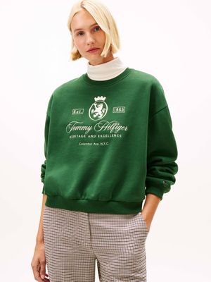Bluza damska z napisem Tommy Hilfiger ze sklepu: Gomez Fashion Store w kategorii: Bluzy damskie - zdjęcie 874714-BD9-10338_TH255W000276Z76
