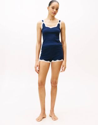 Piżama Tommy Hilfiger ze sklepu: Gomez Fashion Store w kategorii: Piżamy damskie - zdjęcie 874714-BD9-10338_TU255W000025F71