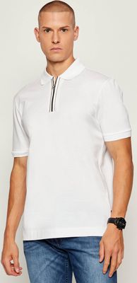 T-shirt męski klasyczny BOSS BLACK ze sklepu: Gomez Fashion Store w kategorii: T-shirty męskie - zdjęcie 874714-BD9-10338_BB255M000199100