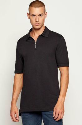 T-shirt męski casual BOSS BLACK ze sklepu: Gomez Fashion Store w kategorii: T-shirty męskie - zdjęcie 874714-BD9-10338_BB255M000204001