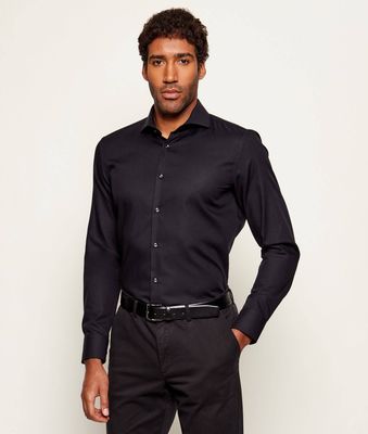 BOSS BLACK - Koszula męska ze sklepu: Gomez Fashion Store w kategorii: Koszule męskie - zdjęcie 874714-BD9-10338_BB255M000210001