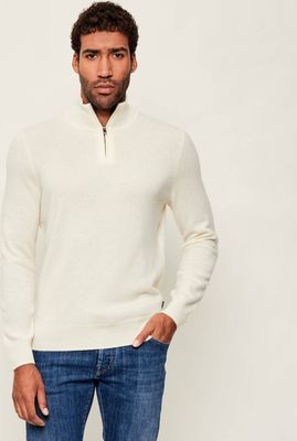 Sweter męski BOSS BLACK ze sklepu: Gomez Fashion Store w kategorii: Swetry męskie - zdjęcie 874714-BD9-10338_BB255M000250131