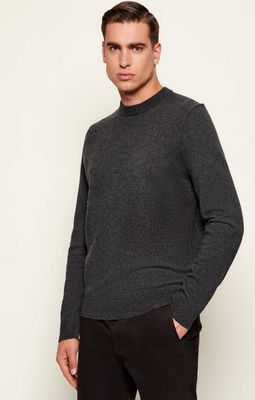 Sweter męski casual BOSS BLACK ze sklepu: Gomez Fashion Store w kategorii: Swetry męskie - zdjęcie 874714-BD9-10338_BB255M000251001