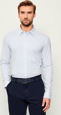 Koszula męska elegancka na wiosnę BOSS BLACK ze sklepu: Gomez Fashion Store w kategorii: Koszule męskie - zdjęcie 874714-BD9-10338_BB255M000275450