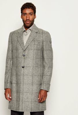 BOSS BLACK - Płaszcz męski jesienny ze sklepu: Gomez Fashion Store w kategorii: Płaszcze męskie - zdjęcie 874714-BD9-10338_BB255M000290041