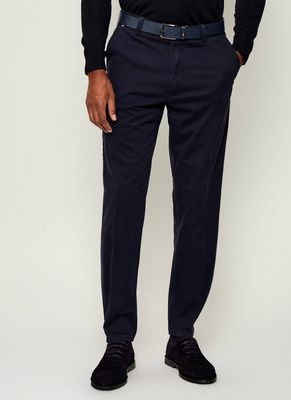 Spodnie męskie jesienne w stylu klasycznym BOSS BLACK ze sklepu: Gomez Fashion Store w kategorii: Spodnie męskie - zdjęcie 874714-BD9-10338_BB255M000327404