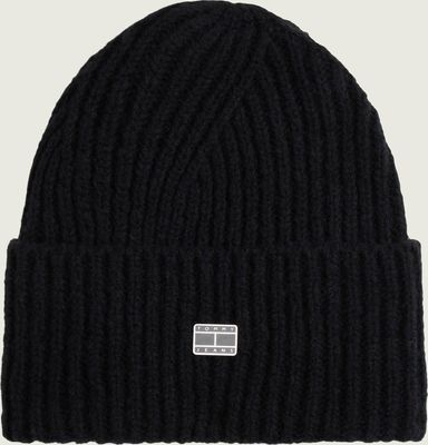 Czapka zimowa damska jesienny Tommy Jeans ze sklepu: Gomez Fashion Store w kategorii: Czapki zimowe damskie - zdjęcie 874714-BD9-10338_TM255W000072D44
