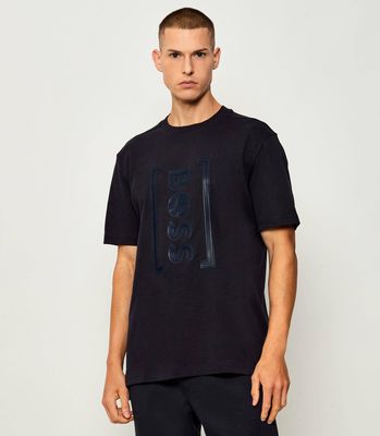 T-shirt męski młodzieżowy BOSS GREEN ze sklepu: Gomez Fashion Store w kategorii: T-shirty męskie - zdjęcie 874714-BD9-10338_BG255M000040402