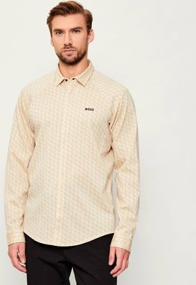 Koszula męska wiosenna BOSS GREEN ze sklepu: Gomez Fashion Store w kategorii: Koszule męskie - zdjęcie 874714-BD9-10338_BG255M000057131