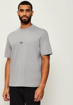 T-shirt męski w stylu klasycznym Hugo Blue ze sklepu: Gomez Fashion Store w kategorii: T-shirty męskie - zdjęcie 874714-BD9-10338_BJ255M000002091