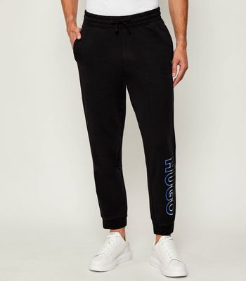 Spodnie męskie jesienne casual Hugo Blue ze sklepu: Gomez Fashion Store w kategorii: Spodnie męskie - zdjęcie 874714-BD9-10338_BJ255M000030001