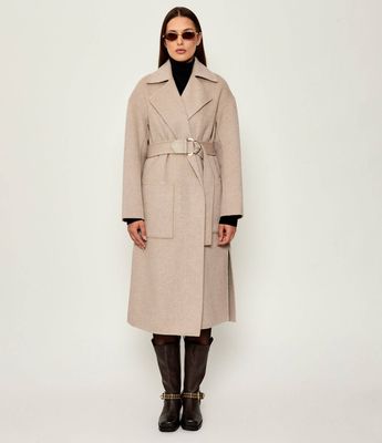 Płaszcz damski jesienny Liu Jo ze sklepu: Gomez Fashion Store w kategorii: Płaszcze damskie - zdjęcie 874714-BD9-10338_LC254W000075ZT6