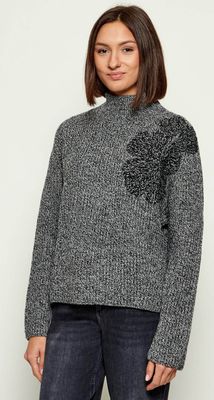 Sweter damski na zimę Liu Jo ze sklepu: Gomez Fashion Store w kategorii: Swetry damskie - zdjęcie 874714-BD9-10338_LC254W000064G52