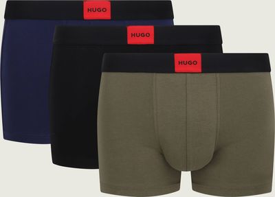 Hugo Bodywear - Majtki męskie bez wzorów casual ze sklepu: Gomez Fashion Store w kategorii: Majtki męskie - zdjęcie 874714-BD9-10338_BZ255M000014989