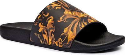 Klapki męskie letnie Versace Jeans Couture ze sklepu: Gomez Fashion Store w kategorii: Klapki męskie - zdjęcie 874714-BD9-10338_VR255M000024A06