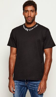 Versace Jeans Couture - T-shirt męski na lato ze sklepu: Gomez Fashion Store w kategorii: T-shirty męskie - zdjęcie 874714-BD9-10338_VR255M000064899