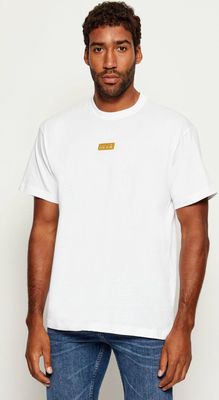 T-shirt męski letni Versace Jeans Couture ze sklepu: Gomez Fashion Store w kategorii: T-shirty męskie - zdjęcie 874714-BD9-10338_VR255M000065A10