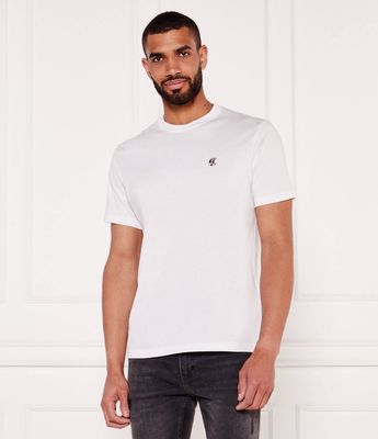Just Cavalli - T-shirt męski elegancki ze sklepu: Gomez Fashion Store w kategorii: T-shirty męskie - zdjęcie 874714-BD9-10338_CA255M000059005
