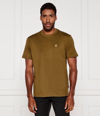 T-shirt męski elegancki Just Cavalli ze sklepu: Gomez Fashion Store w kategorii: T-shirty męskie - zdjęcie 874714-BD9-10338_CA255M000059985