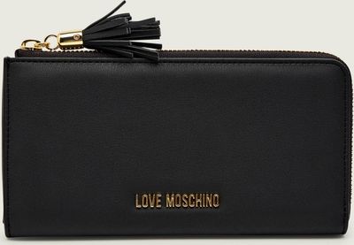 Portfel damski na zimę Love Moschino ze sklepu: Gomez Fashion Store w kategorii: Portfele damskie - zdjęcie 874714-BD9-10338_LM255W000042000