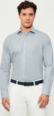 Koszula męska na wiosnę Oscar Jacobson ze sklepu: Gomez Fashion Store w kategorii: Koszule męskie - zdjęcie 874714-BD9-10338_OJ255M000001064