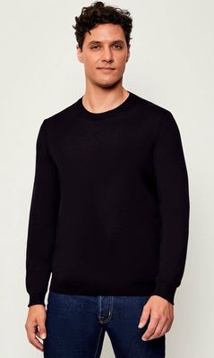 Sweter męski casual Oscar Jacobson ze sklepu: Gomez Fashion Store w kategorii: Swetry męskie - zdjęcie 874714-BD9-10338_OJ255M000023039