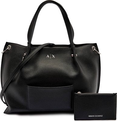 Shopper bag na zimę Armani Exchange ze sklepu: Gomez Fashion Store w kategorii: Torby Shopper bag - zdjęcie 874714-BD9-10338_AX255W000004H50