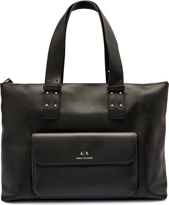 Shopper bag na zimę Armani Exchange ze sklepu: Gomez Fashion Store w kategorii: Torby Shopper bag - zdjęcie 874714-BD9-10338_AX255W000010H50