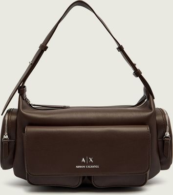 Listonoszka na zimę Armani Exchange ze sklepu: Gomez Fashion Store w kategorii: Listonoszki - zdjęcie 874714-BD9-10338_AX255W000013J13