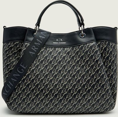 Shopper bag zimowy Armani Exchange ze sklepu: Gomez Fashion Store w kategorii: Torby Shopper bag - zdjęcie 874714-BD9-10338_AX255W000014H21