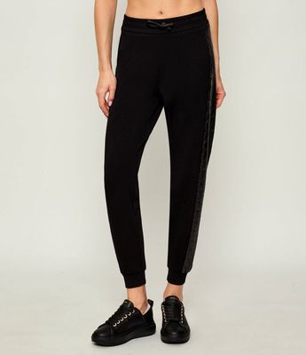 Spodnie damskie sportowe Armani Exchange ze sklepu: Gomez Fashion Store w kategorii: Spodnie damskie - zdjęcie 874714-BD9-10338_AX255W000057H50