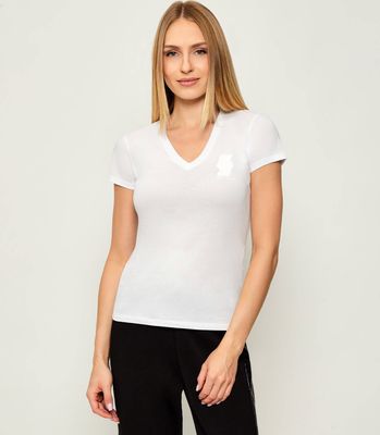 Bluzka damska Armani Exchange ze sklepu: Gomez Fashion Store w kategorii: Bluzki damskie - zdjęcie 874714-BD9-10338_AX255W000058H55