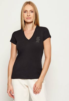 Bluzka damska casual Armani Exchange ze sklepu: Gomez Fashion Store w kategorii: Bluzki damskie - zdjęcie 874714-BD9-10338_AX255W000058H50