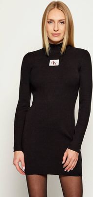 Sukienka Calvin Klein Jeans ze sklepu: Gomez Fashion Store w kategorii: Sukienki - zdjęcie 874714-BD9-10338_CJ255W000031C64