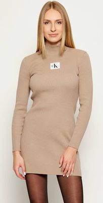 Calvin Klein Jeans - Sukienka casualowa ze sklepu: Gomez Fashion Store w kategorii: Sukienki - zdjęcie 874714-BD9-10338_CJ255W000031Y24