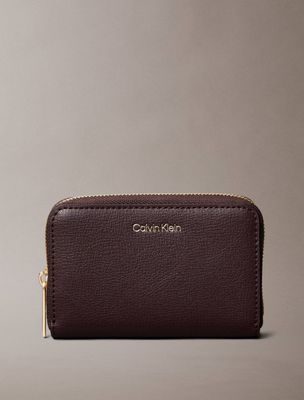 Portfel damski elegancki Calvin Klein ze sklepu: Gomez Fashion Store w kategorii: Portfele damskie - zdjęcie 874714-BD9-10338_CK255W000036D75