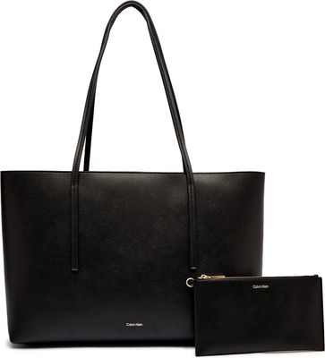 Calvin Klein - Shopper bag elegancka ze sklepu: Gomez Fashion Store w kategorii: Torby Shopper bag - zdjęcie 874714-BD9-10338_CK255W000051332