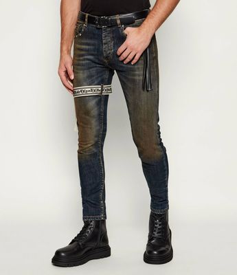John Richmond - Jeansy męskie casualowe ze sklepu: Gomez Fashion Store w kategorii: Jeansy męskie - zdjęcie 874714-BD9-10338_JR255M000011054