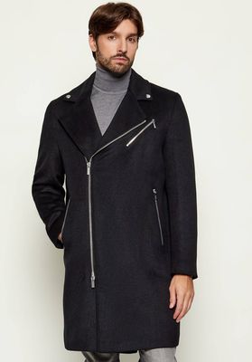 Płaszcz męski Karl Lagerfeld ze sklepu: Gomez Fashion Store w kategorii: Płaszcze męskie - zdjęcie 874714-BD9-10338_KL255M000120990