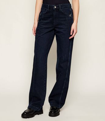 Jeansy damskie na lato Patrizia Pepe ze sklepu: Gomez Fashion Store w kategorii: Jeansy damskie - zdjęcie 874714-BD9-10338_PK255W000075662