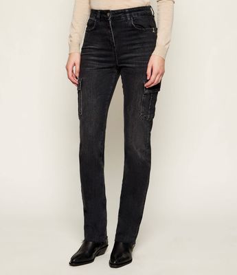 Jeansy damskie na jesień Patrizia Pepe ze sklepu: Gomez Fashion Store w kategorii: Jeansy damskie - zdjęcie 874714-BD9-10338_PK255W000078664