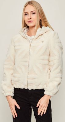 Kurtka damska bez wzorów casual GUESS ACTIVE ze sklepu: Gomez Fashion Store w kategorii: Kurtki damskie - zdjęcie 874714-BD9-10338_GV255W000034F28