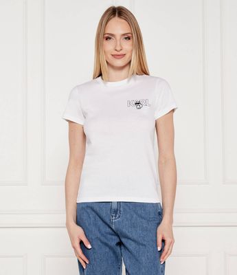 Bluzka damska elegancka Karl Lagerfeld ze sklepu: Gomez Fashion Store w kategorii: Bluzki damskie - zdjęcie 874714-BD9-10338_KL254W000056100
