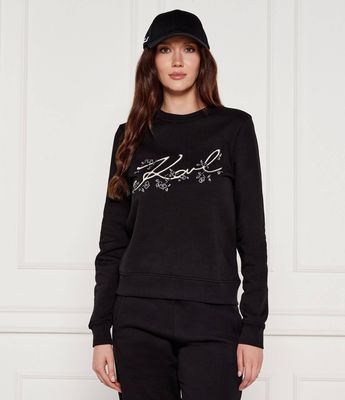 Bluza damska elegancka Karl Lagerfeld ze sklepu: Gomez Fashion Store w kategorii: Bluzy damskie - zdjęcie 874714-BD9-10338_KL254W000059666